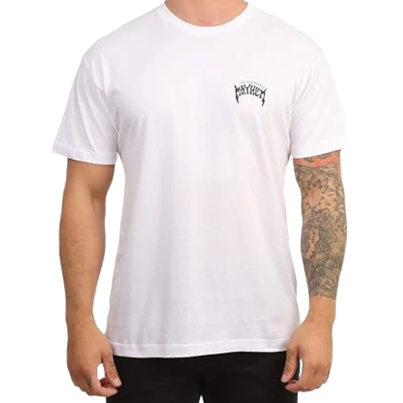 Remera Lost Surfboard By Mayhem – Blanca