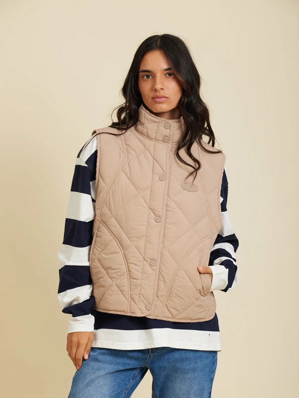 Chaleco Rusty Jizu – Beige
