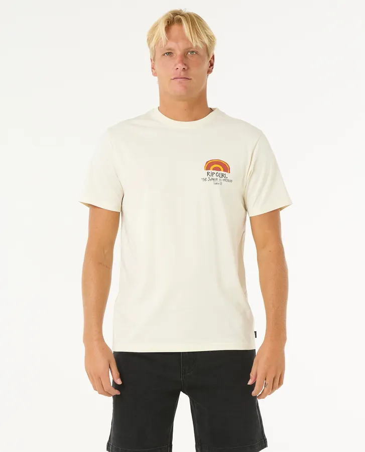Remera Rip Curl Keep On Trucking – Blanca