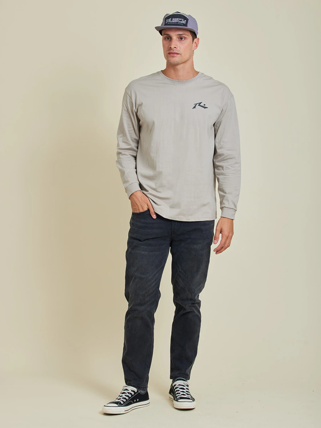 Remera Rusty Kanda – Hueso