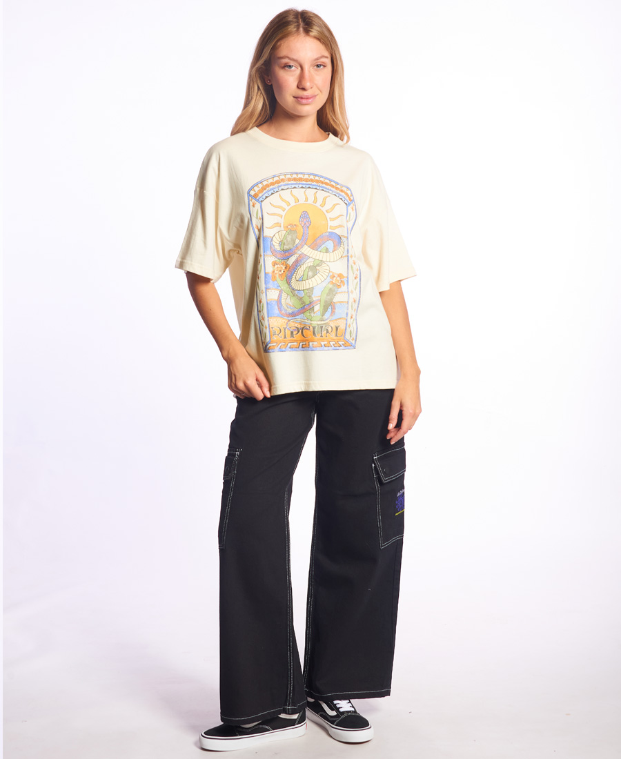 Remera Rip Curl Loose Solar – Bone