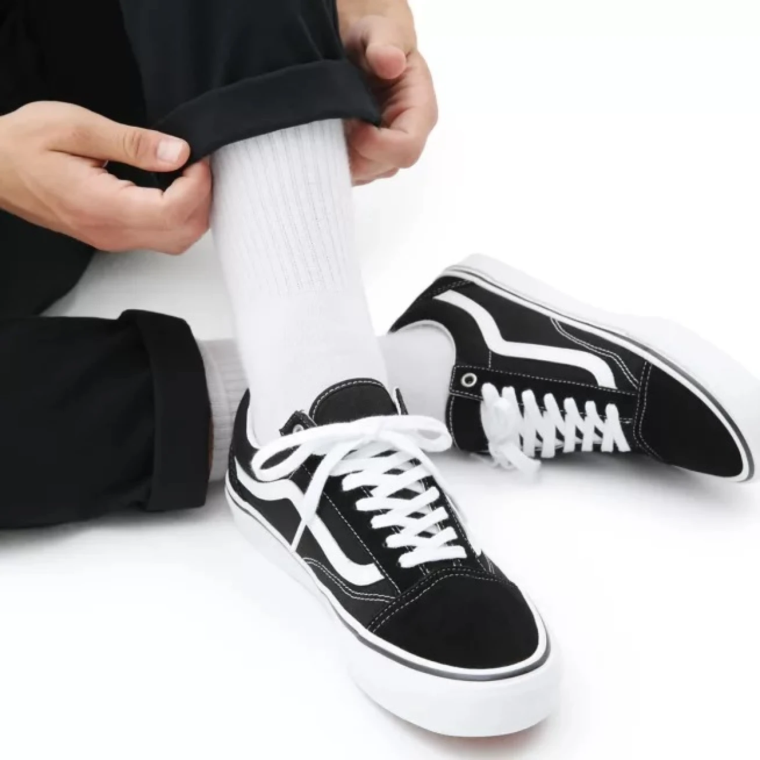 Vans Pro Skate Old Skool – Black/White