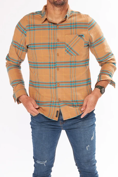Camisa Rusty Tago – Marron