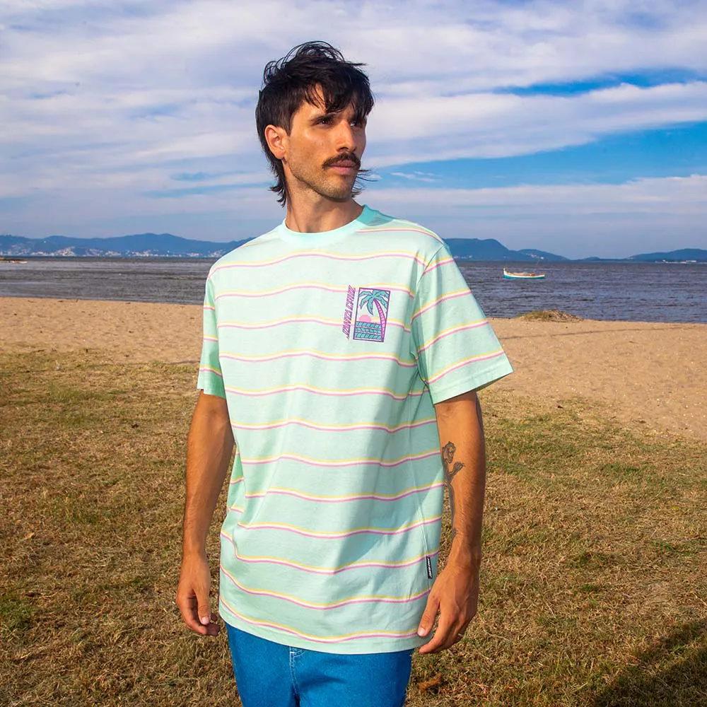 Remera Santa Cruz Paradise – Verde Agua