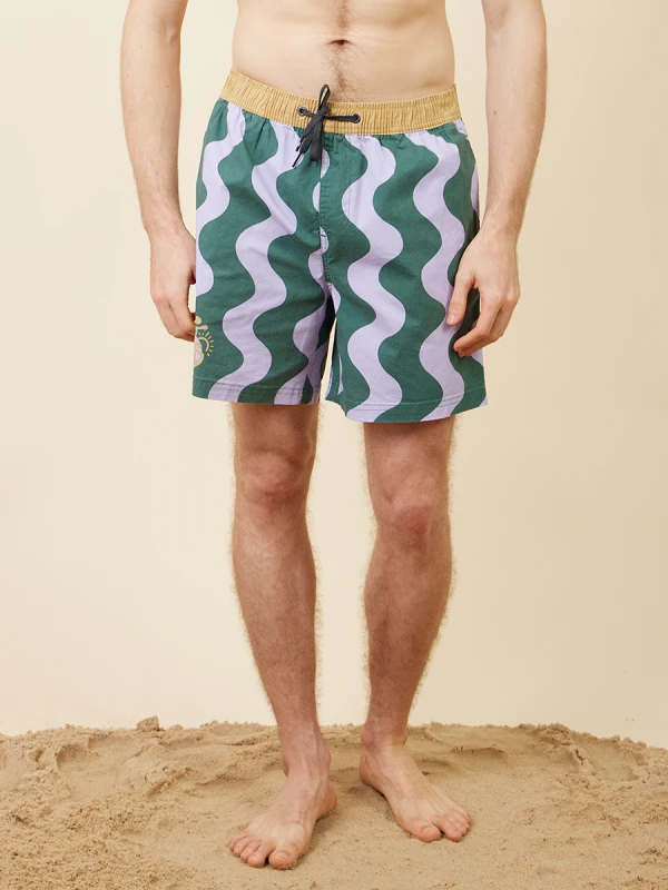 Short Volley Rusty Paddy – Verde