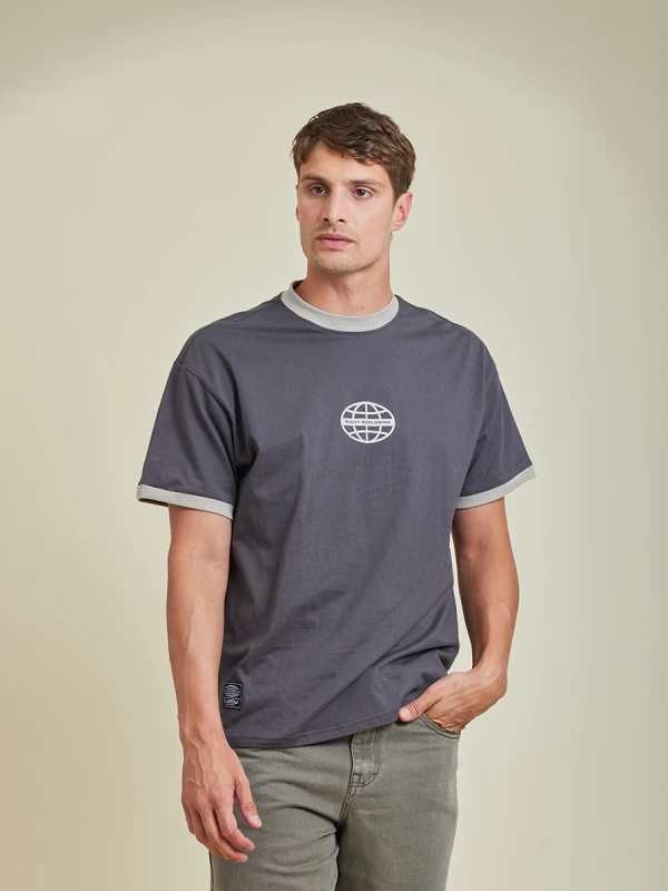 Remera Rusty Runel – Gris