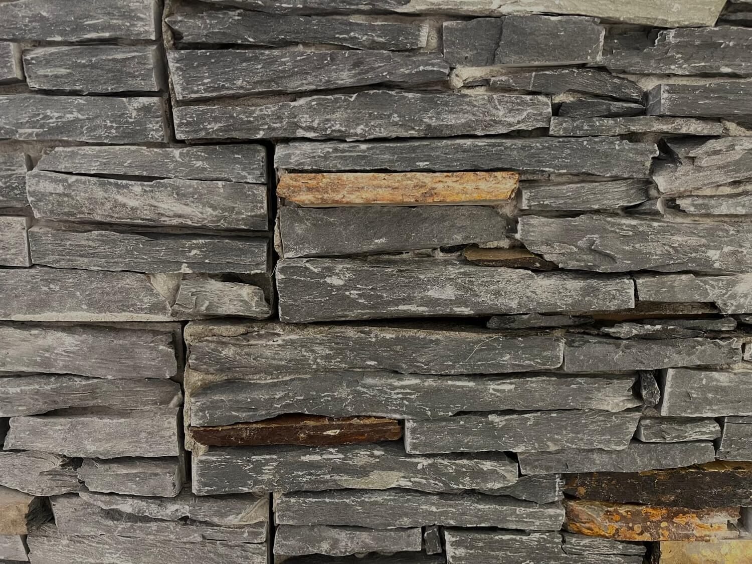 KLIPEN PANEL PIEDRA CONCRETO LAJA NEGRA 55X20