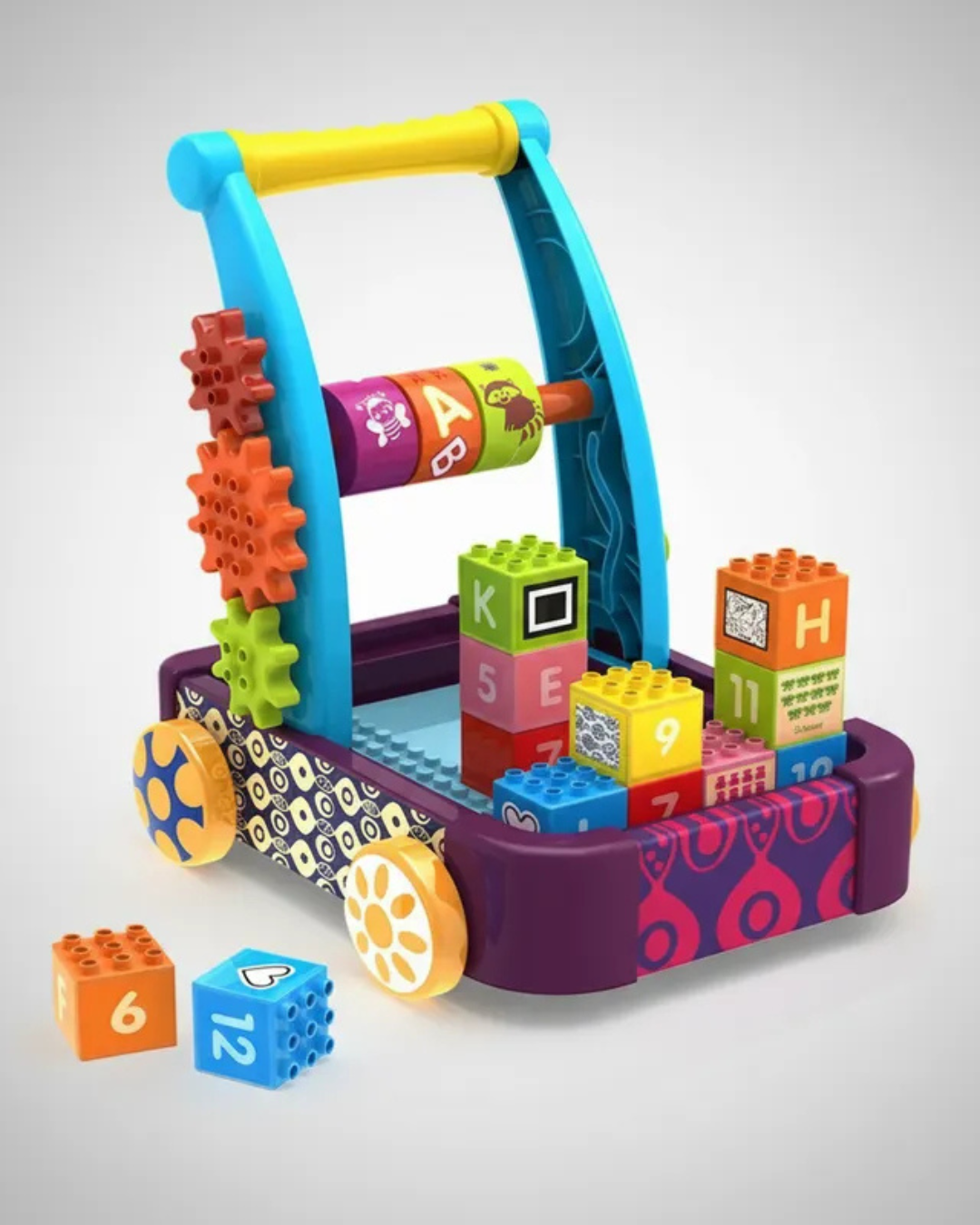 Caminador de Bebe con Bloques de Encastre