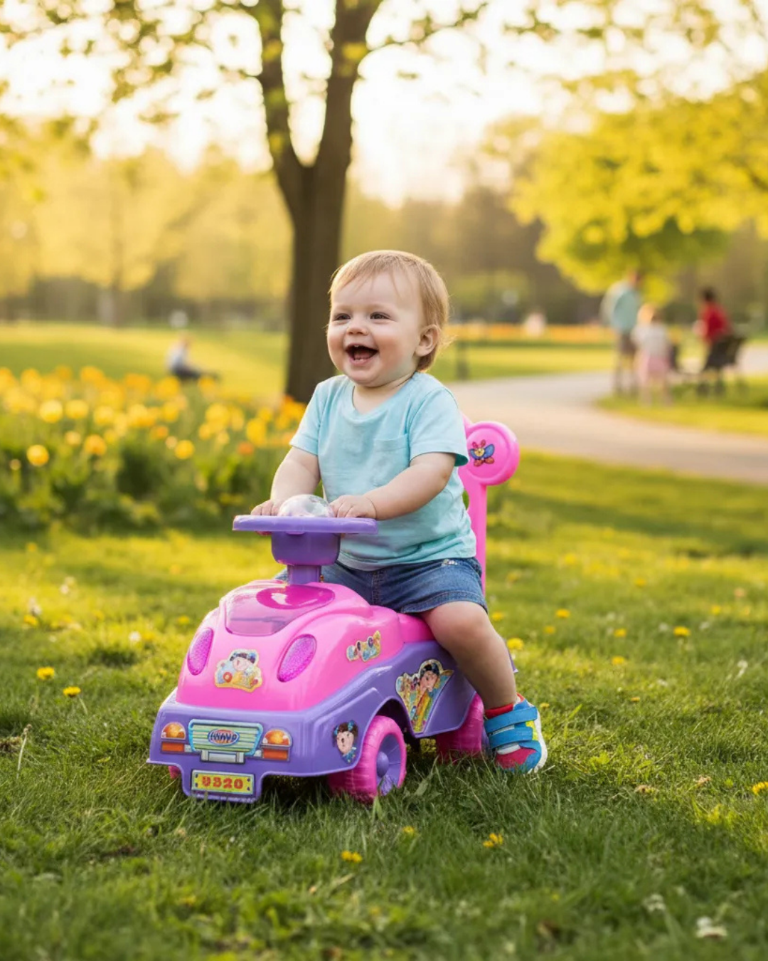 Buggie Cartoon - Rosado