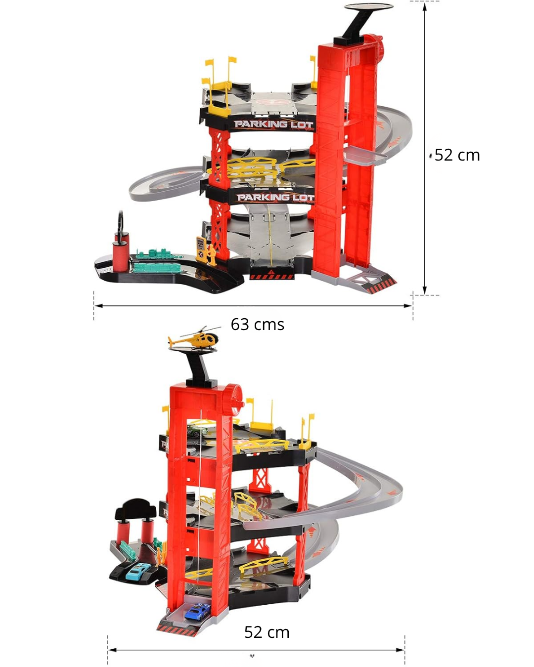 Pista de Autos Parking 55 pzas