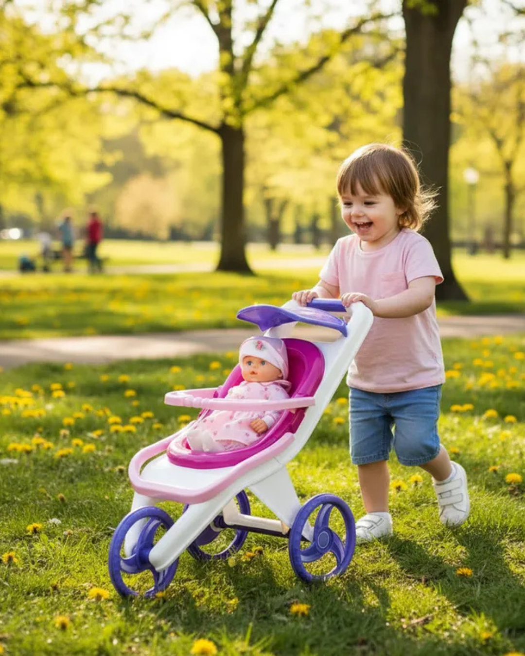 Cochecito Muñeca 3 en 1