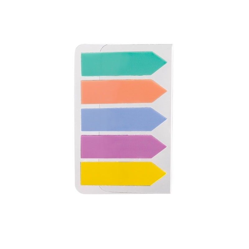 Banderitas Señaladoras Adhesivas x5 Colores 20 hojas Deli