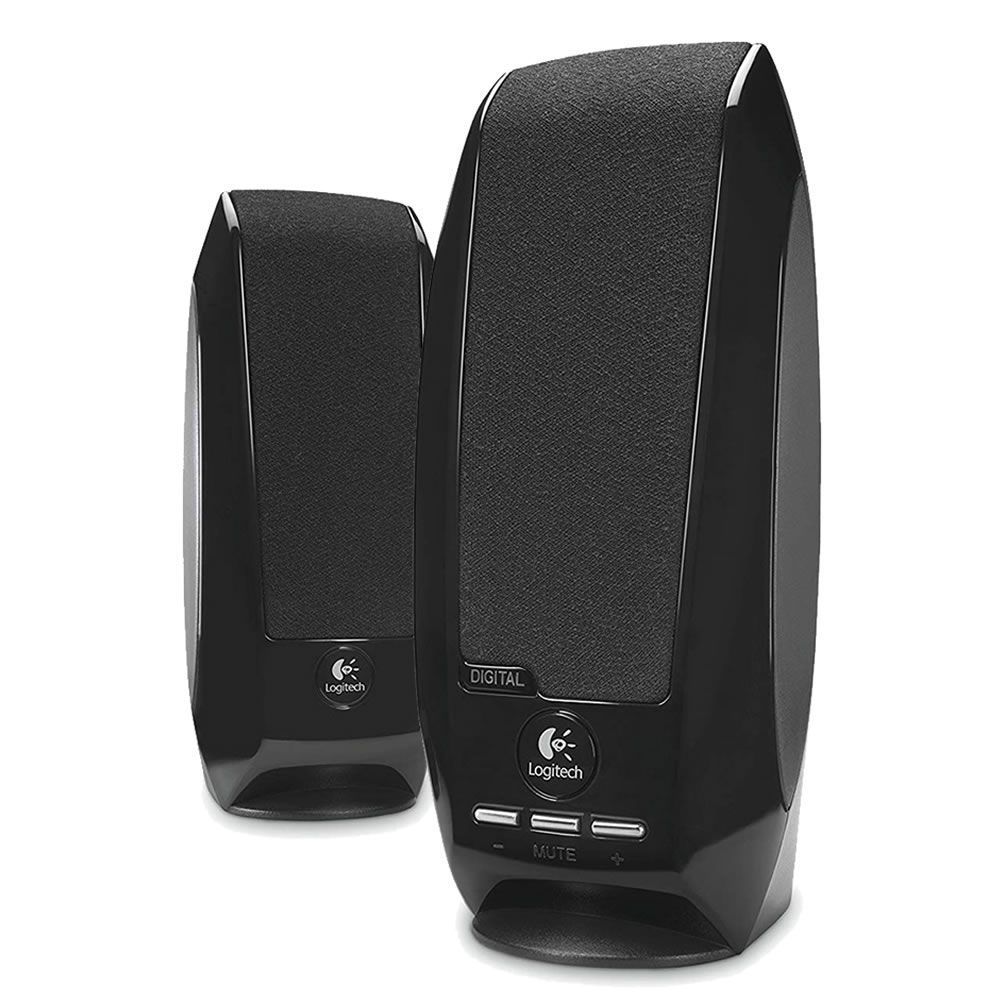 Parlantes Para PC 2.0 USB 2W Logitech S150 Negro