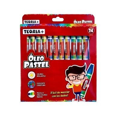 Oleo Pastel x 24 Teoria+ 
