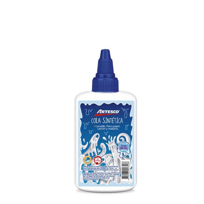 Adhesivo vinílico  blanco 60ml Artesco