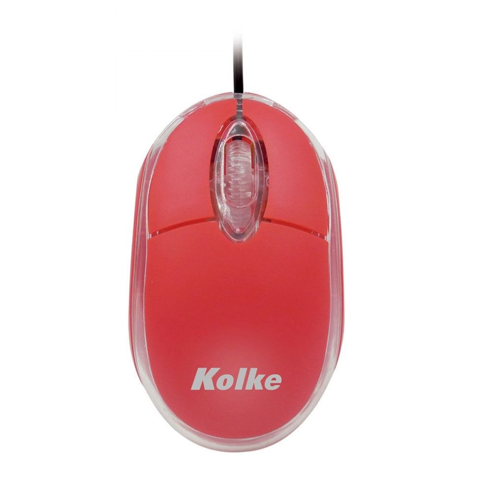 Mouse USB Rojo 800 DPI Kolke KEM 340
