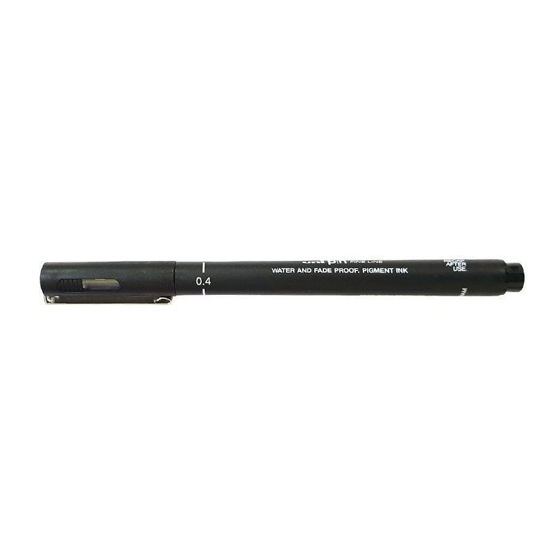 Marcador Uniball Pin 0.4mm Negro
