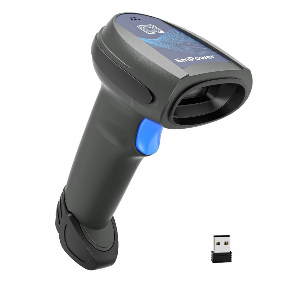 Lector de código de barras inalámbrico Imager EmPower BS-20-WCBT-1D/2D - 2.4G