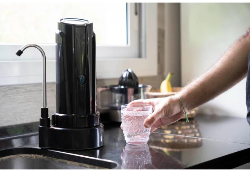 Purificador Sobre Mesada DVIGI AQUA Negro