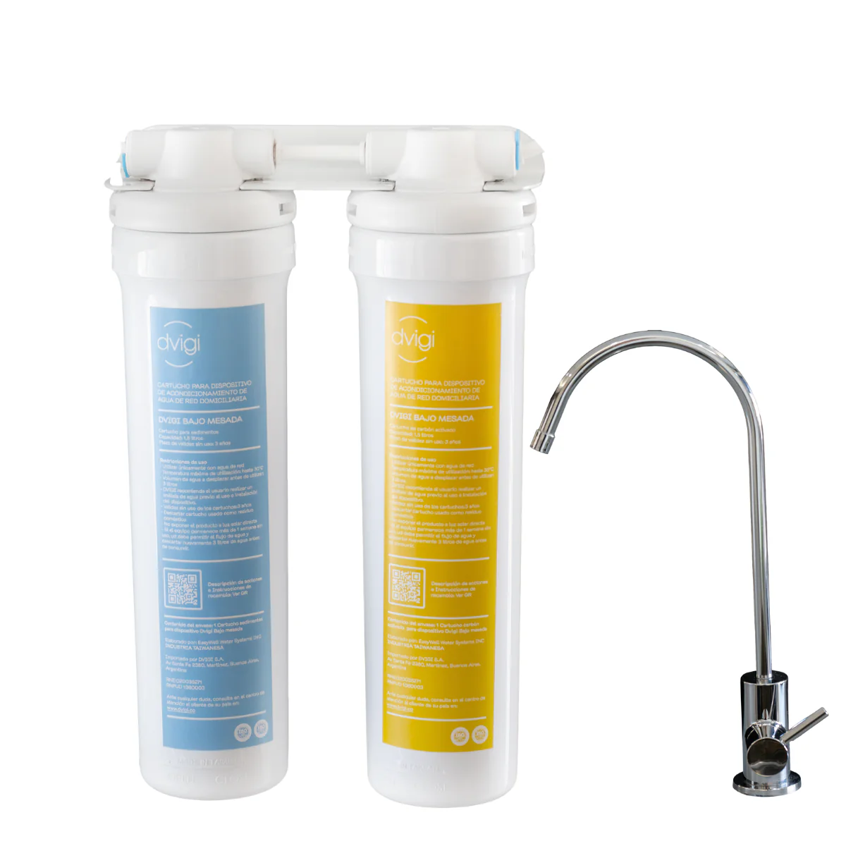 Purificador de agua DVIGI Bajo Mesada