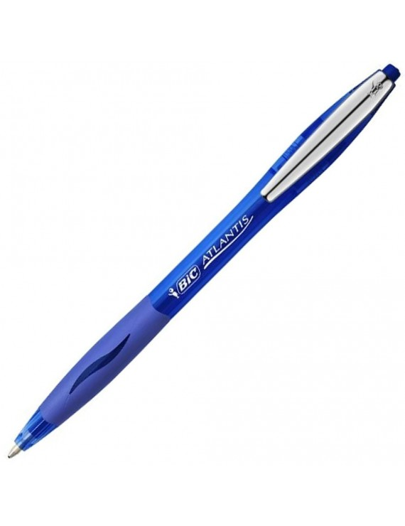 Bolígrafo Retráctil Original BIC Atlantis Azul 1mm