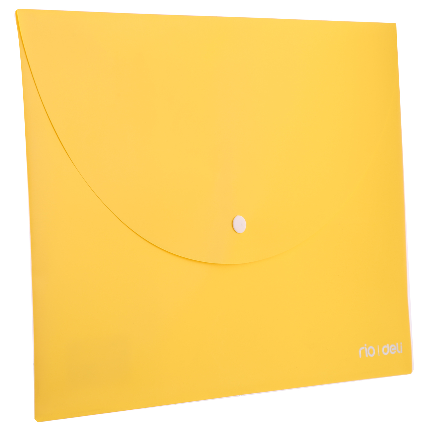 Sobre Pvc Rio A4 Liso con broche amarillo