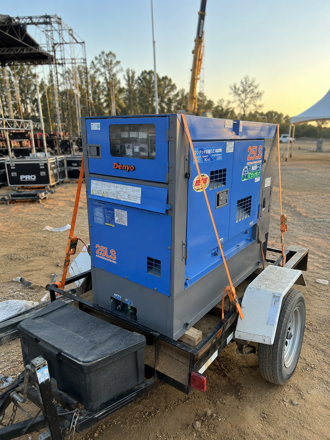 Alquiler de Generador Denyo 25 kVA