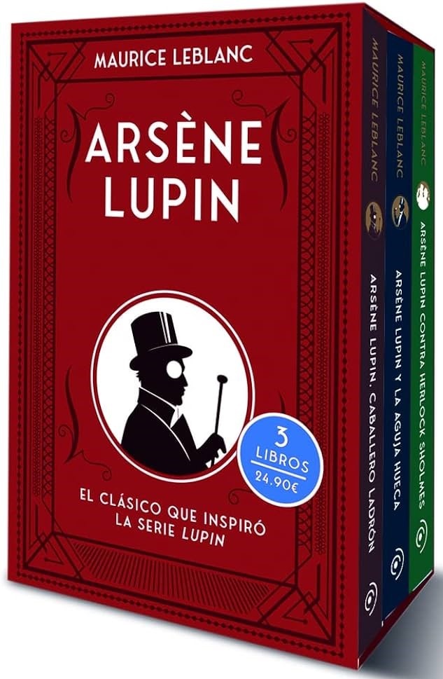 ESTUCHE COLECCIÓN ARSENE LUPIN