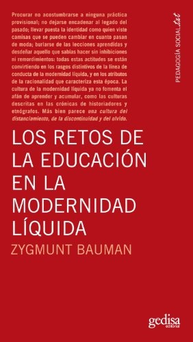 RETOS DE LA EDUCACIÓN EN LA MODERNIDAD LÍQUIDA