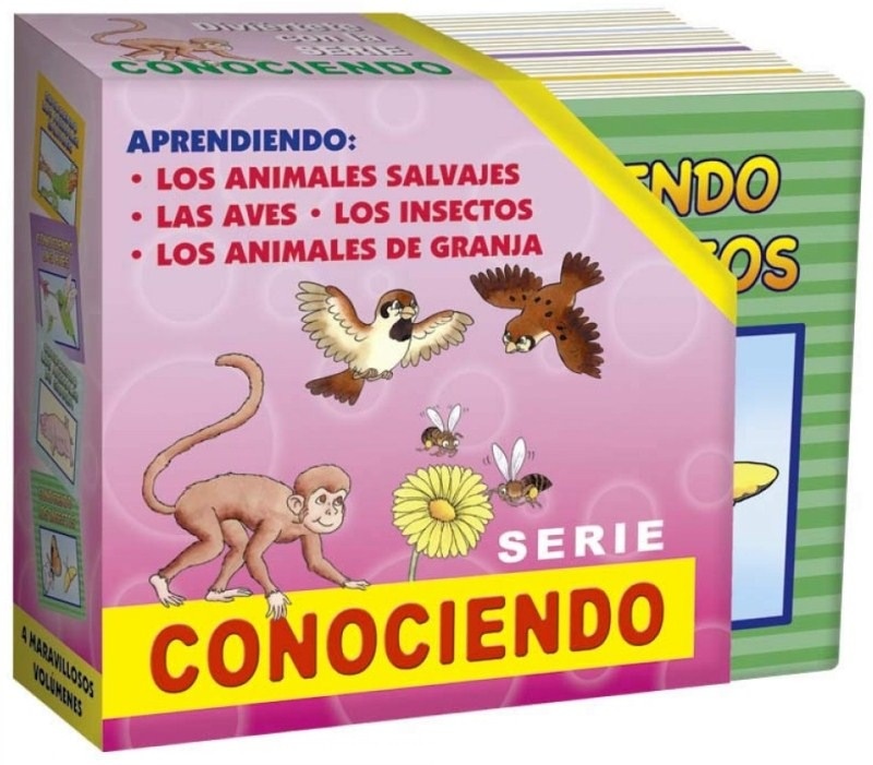 Serie conociendo estuche de 4 tomos