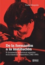 De la formacion a la institucion
