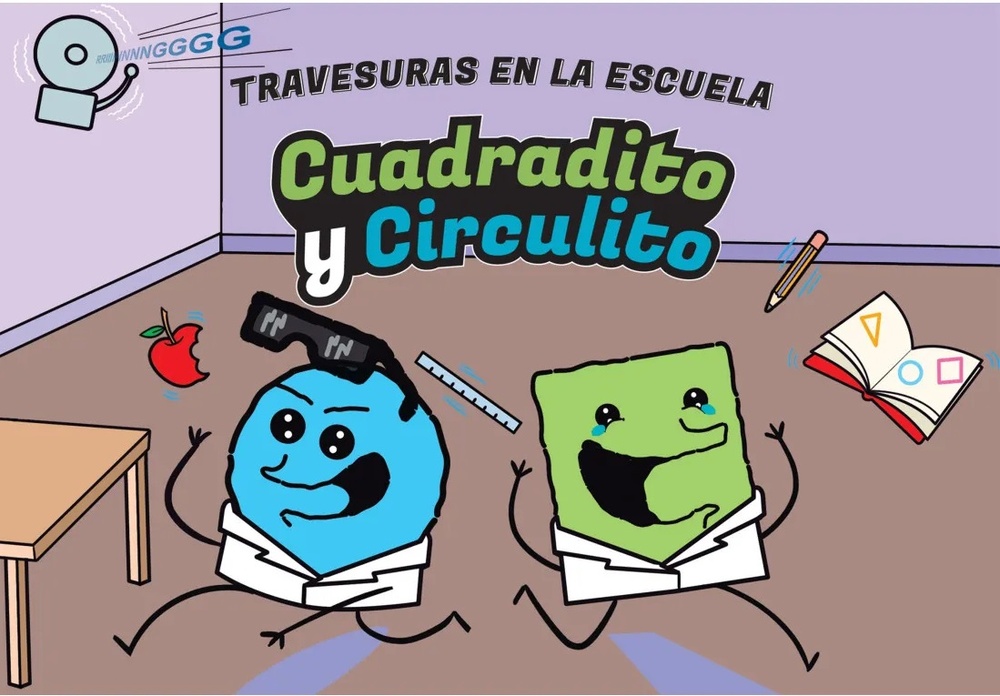 Cuadradito y circulito. Comic 2