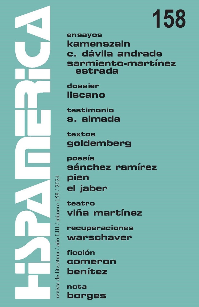 Revista Hispamerica N 158