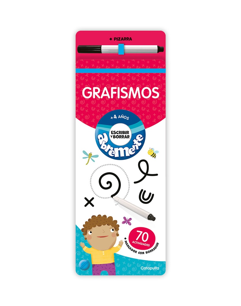 Abremente escribir y borrar: Grafismos +4