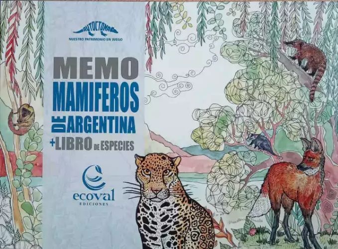 Memo mamiferos de Argentina - juego de memoria
