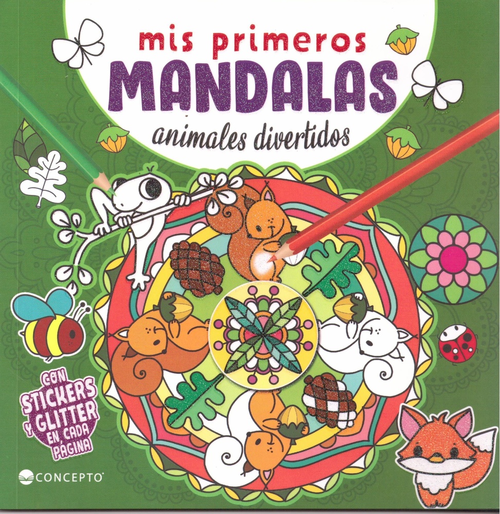 Animales Divertidos - Mis Primeros Mandalas
