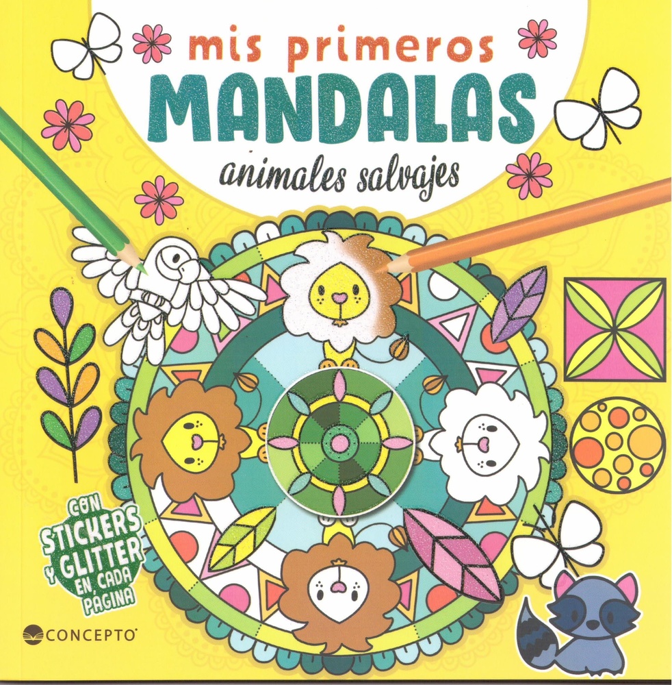 Animales Salvajes - Mis Primeros Mandalas