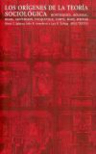 Los orígenes de la teoría sociológica