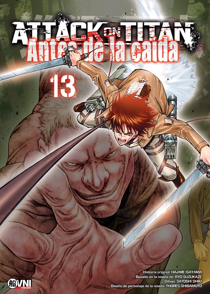 Attack on Titan Antes de la caída Vol. 13