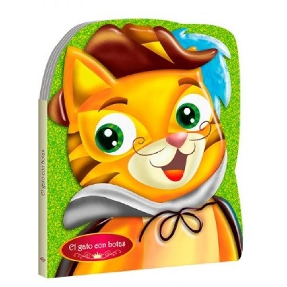 Gato con bota troquelado