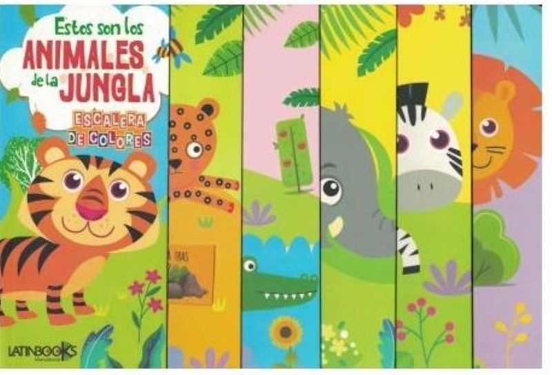 Estos son los animales de la jungla