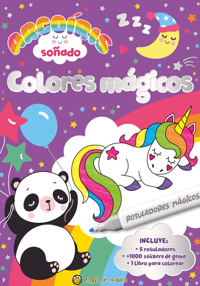 Arcoíris soñado - colores mágicos