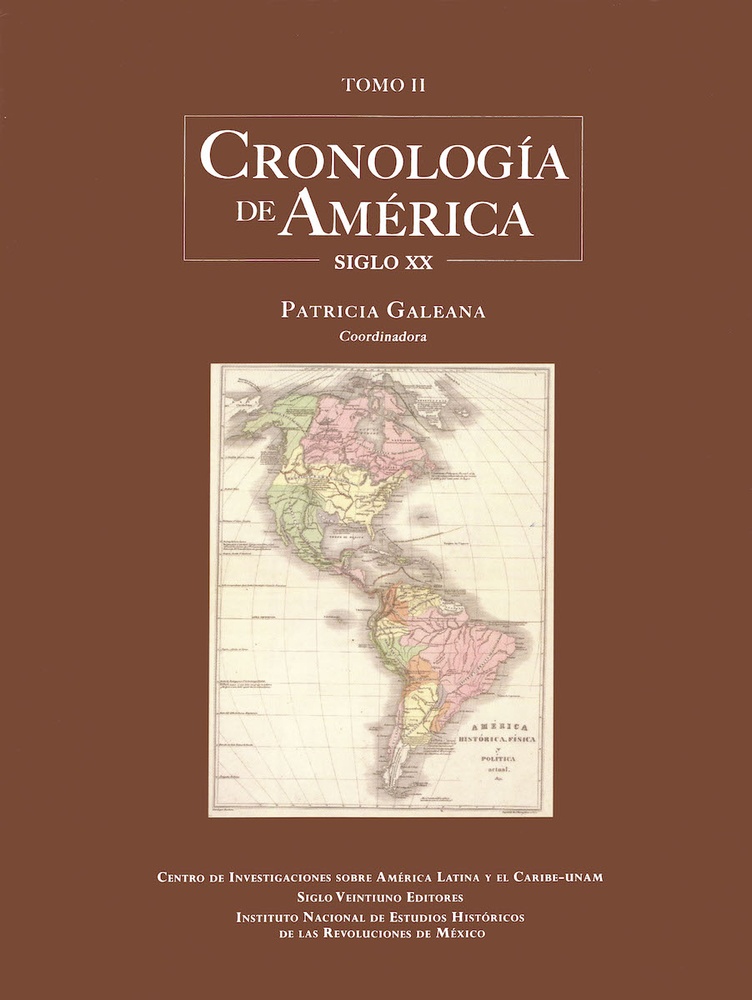 Cronologia de America. Siglo XX