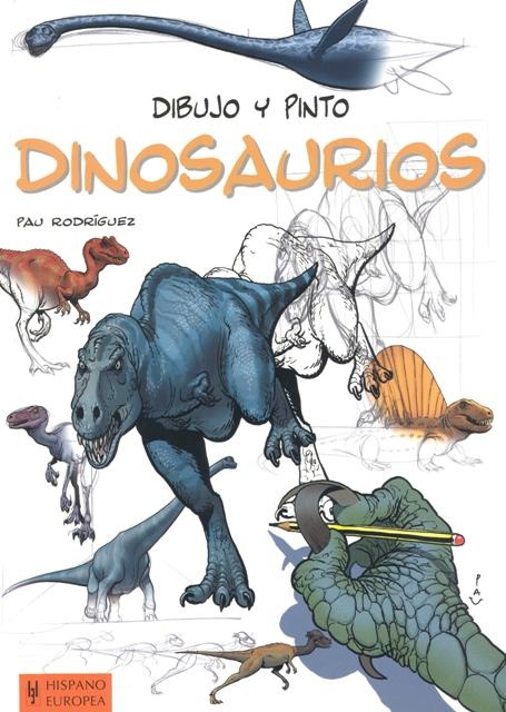 Dinosaurios , dibujo y pinto