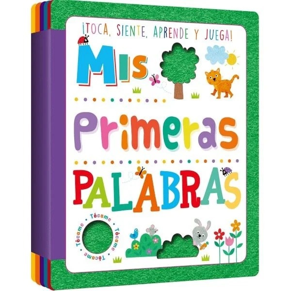 Libro felpa palabras