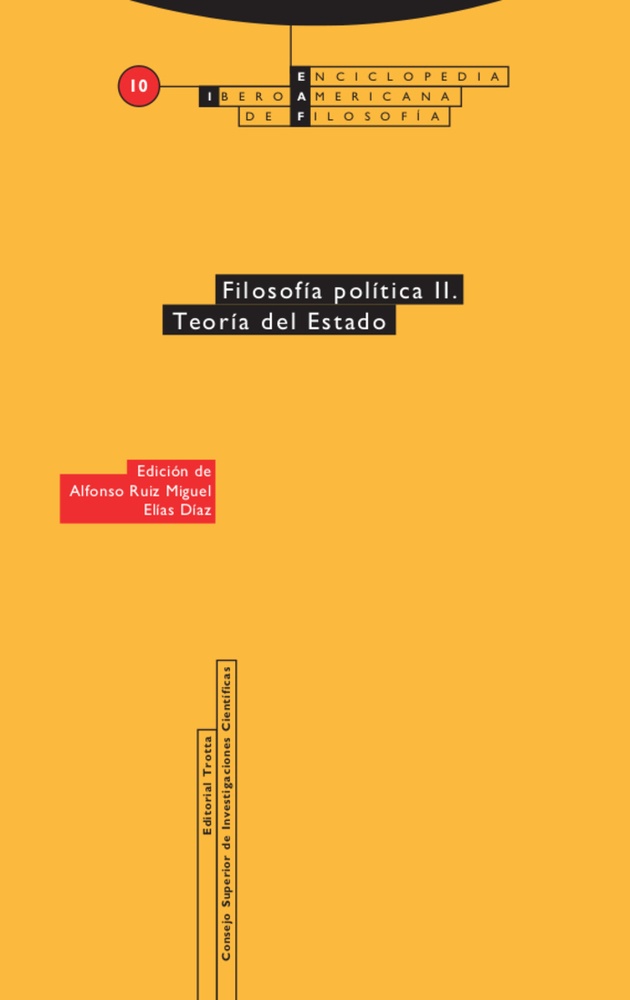 Filosofia politica II: Teoria del estado