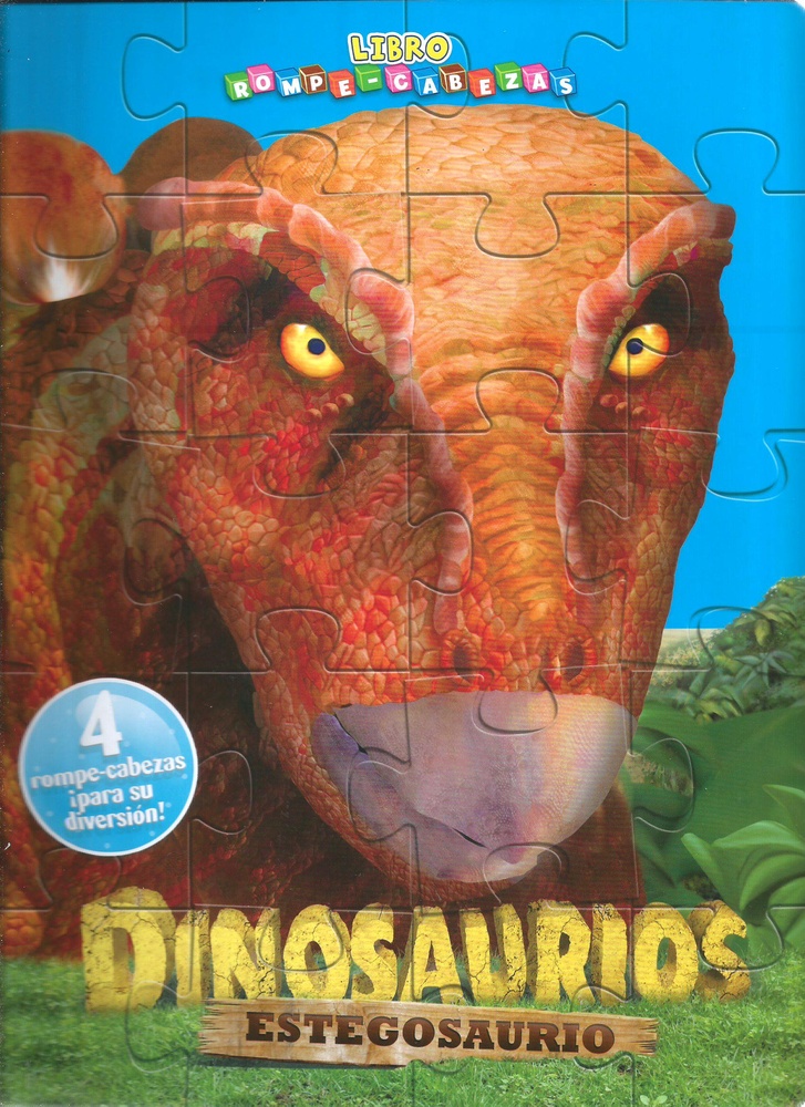 Increibles dinosaurios estegosaurio rompecabeza