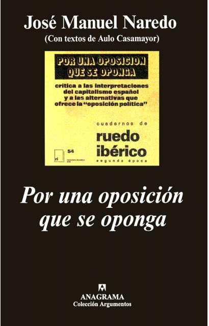 Por una oposición que se oponga
