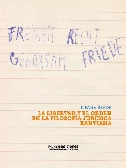 La libertad y el orden en la filosofía jurídica kantiana