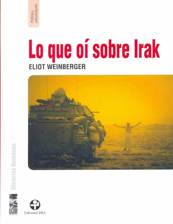 Lo que oí sobre Irak